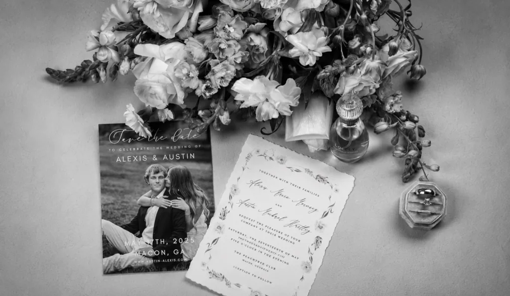 Reception table setting