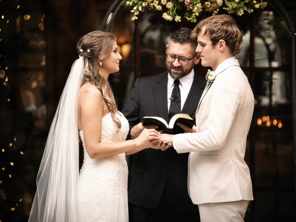 Exchanging vows