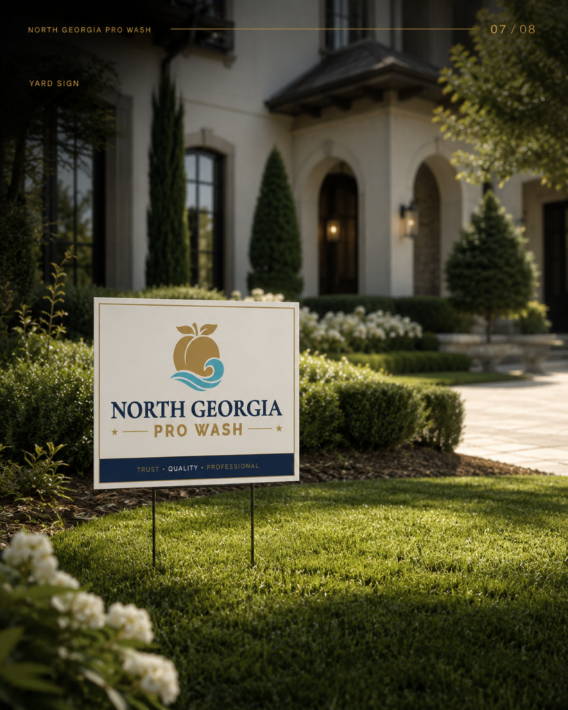 North Georgia Pro Wash — Premium Brand Identity